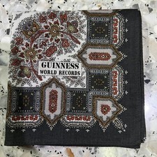 MAN HANKY FLORA GRAY RED PAISLEY CLASSIC COTTON VTG POCKET ART SQUARE 17 JP142
