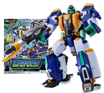 Metal Cardbot S : DEEP BITE 딥바이트 Transforming Robot Car Action