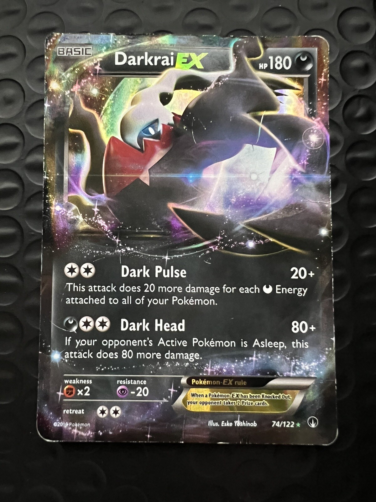 Pokemon Card - Darkrai EX XY BREAKpoint 74/122 Ultra Rare Holo