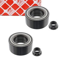 2X febi Radlagersatz FüR Mercedes 190 W201 W202 W210 R129 R170 C208 C209 Hinten