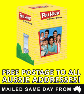 FULL HOUSE complete season series 1-8 1 2 3 4 5 6 7 8 DVD BOX SET