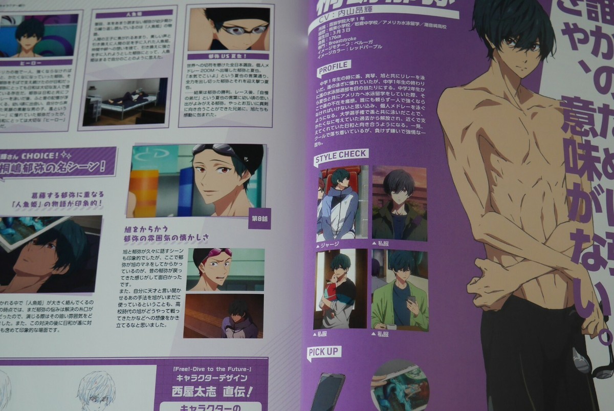 JAPAN Free! -Dive to the Future- Official Fan Book | eBay