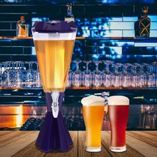Beer Tower Dispenser 3L Drink Beverage Dispenser Bar Tools & Accessories