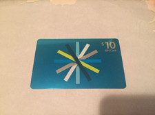 ITUNES Blue Snowflake on Blue ( 2007 ) Foil Gift Card ( $0 - NO VALUE )