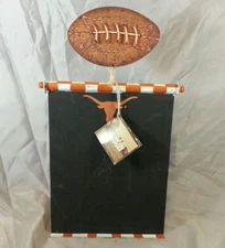 UT Longhorns Football Chalkboard by Round Top Chalkboard Original Tag Retail $39