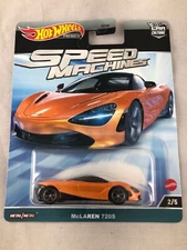 Hot Wheels Car Culture Speed Machines 2/5 McLaren 720S
