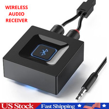 Bluetooth Audio Adapter Receiver For Music Streaming To Home Stereo Speaker Syst