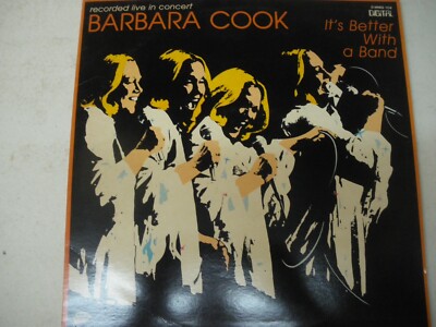 Barbara Cook - It's Better With a Band (1981) Live LP