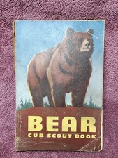 Vintage BEAR Cub Scout Book Boy Scouts of America BSA Book 1961 Printing