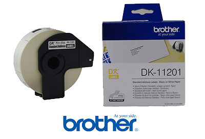 Brother Original DK-11201 Adress-Etiketten 29x90 Ql-560 -500 QL-700 570 -650TD