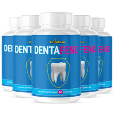 Dentafend- Oral & Digestive Support- 5 Bottles- 300 Capsules