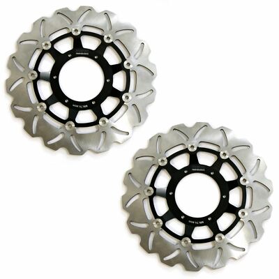 Rezo gewellte Bremsscheiben vorne Paar für Honda CBR1000RR 04-07