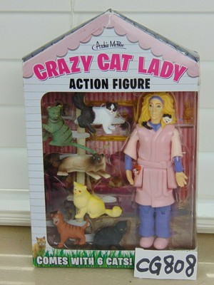 cat lady doll