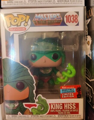 Funko POP! 1038 King Hiss 2020 Herbst Convention Limited Masters Of The Universe