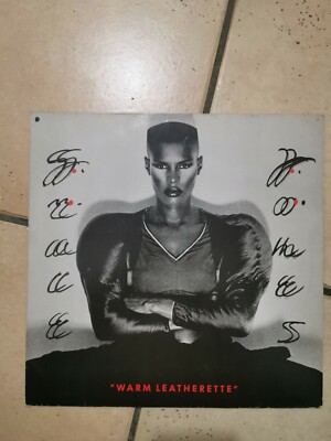 Grace Jones - Warm Leatherette  LP Ariola 202 163 320, GERMANY 