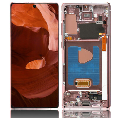 For Samsung Galaxy Note20 4/5G N980 N981 OLED LCD Display Touch Digitizer Screen