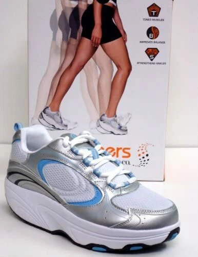 Nuevo Estilo Toners de Style & Co Mujer Zapatilla Blanco/Azul Zapatos Azul Forma Foto 2 de 4