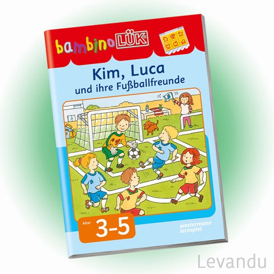 WESTERMANN bambino LÜK Heft - Kim, Luca und ihre Fußballfreunde (7874) - NEU