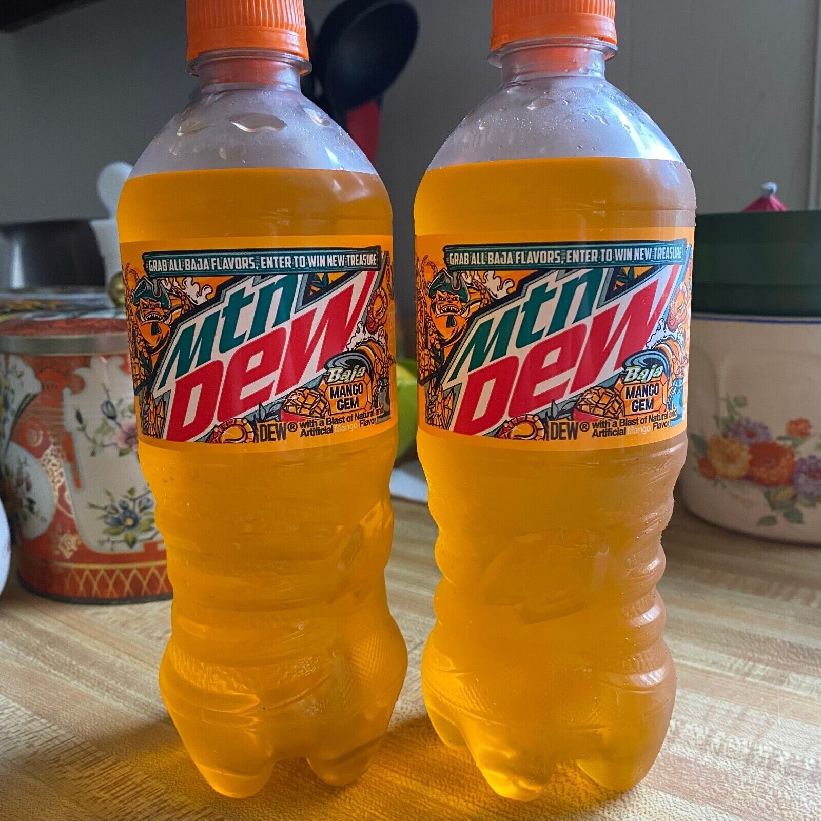 1 Mtn dew Baja Mango Gem Rare eBay