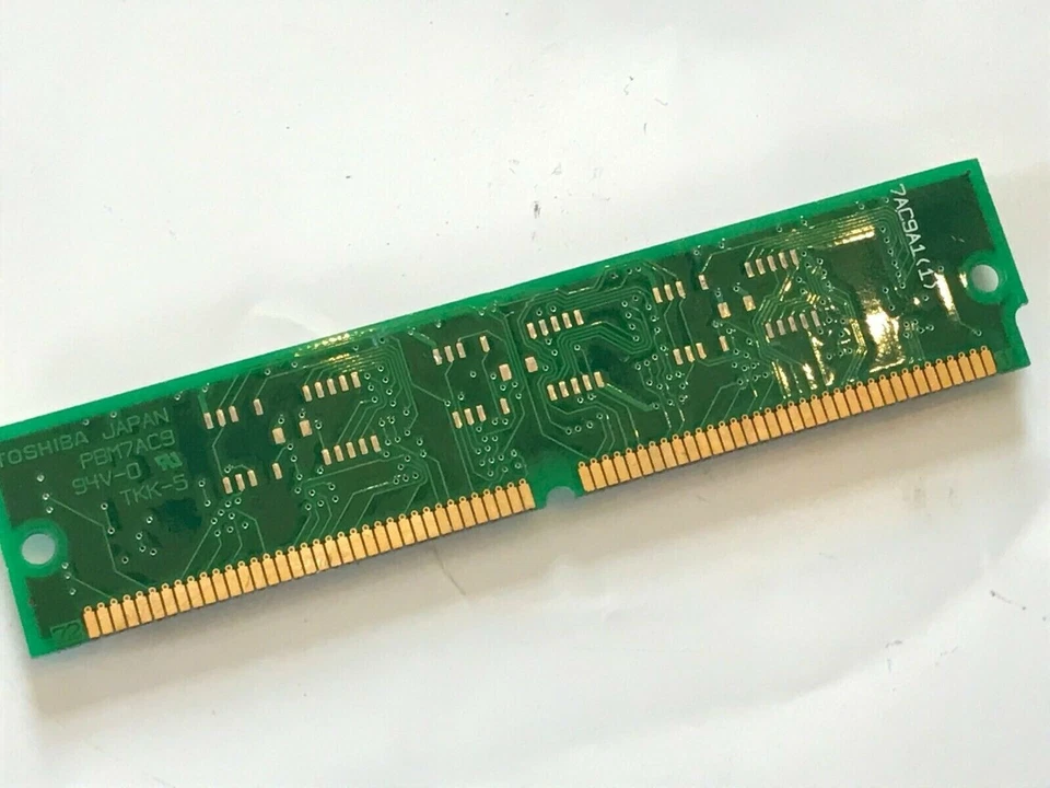 16MB 72 PIN 60NS EDO GOLD PLATED PREMIUM QUALITY PARITY MEMORY MODULE fcb10.1 - Image 2 of 2