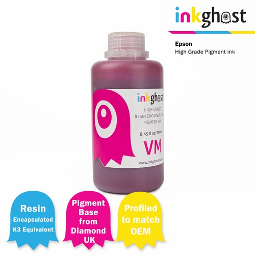 Resin Encapsulated Pigment Ink 250ml compatible with Epson 3880, T5801 - T5809 - 第 5/11 張圖片