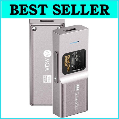 Versatile USB Type-C DAC & Amplifier with RGB Indicator for iPhone & Android
