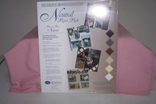 Creative Memories Neutral Paper Pack 12 Sheets 6 Colors 10x12 D Series NEW Pack