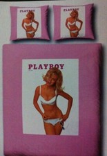 Playboy Bettwäsche Cover Girl 2tlg 140x220 Polyester Satin Glatt Marilyn Monroe