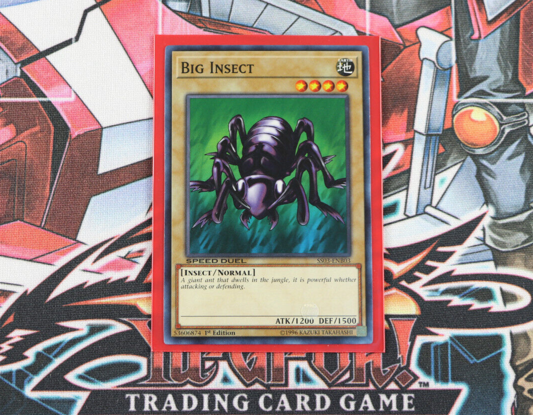 Yugioh Big Insect SS03-ENB03 1st Edition Common