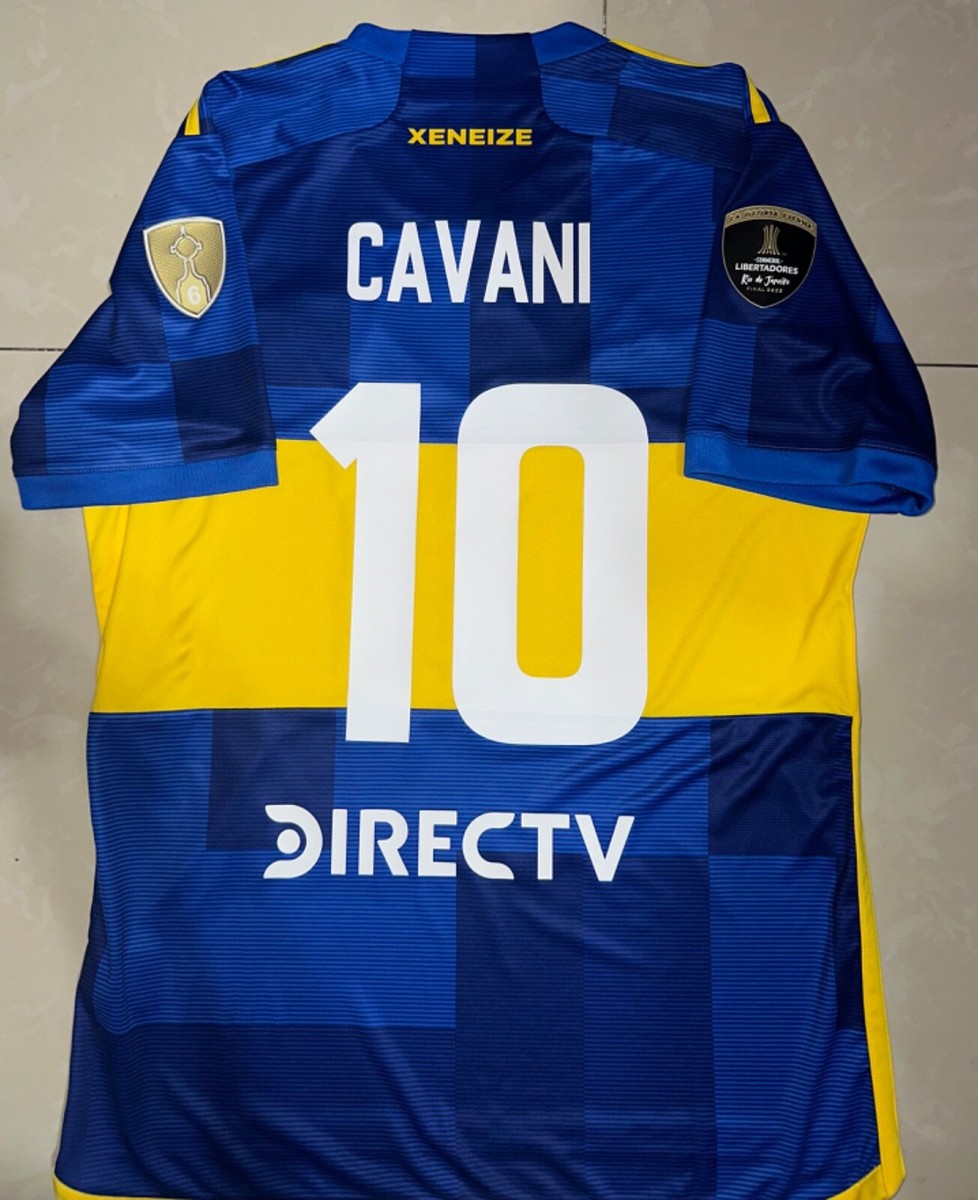 CAVANI Boca Juniors 2023 Copa Libertadores Shirt size M Final