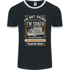 Im Non Babbo Natale Consegna Autista Natale Uomo Ringer Fotl