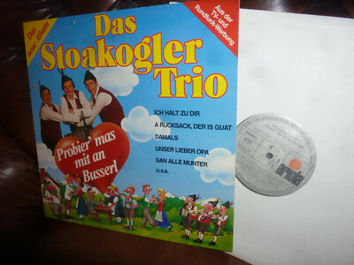 Stoakogler Trio, Probier' mas mit an Busserl Austria Ariola K-tel TA 629 LP 1985