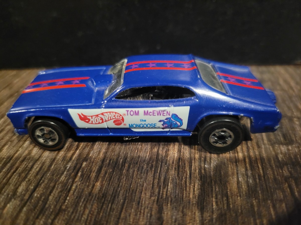 ホットウィール マングース TOM McEWEN Mon 限定 RLC Vintage Hot Wheels 1969 Tom McEWEN Mongoose - Blue Mattel Red