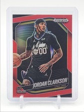 JORDAN CLARKSON 2024-25 PANINI PRIZM BLACK BASKETBALL RED JAZZ /299 Q6846