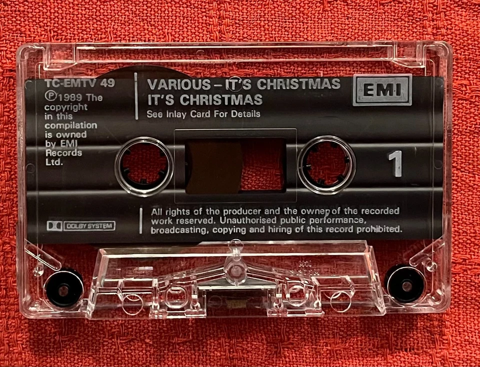 VARIOUS - CASSETTE TAPE - IT'S CHRISTMAS - Image 2 of 4