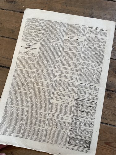 Seltene alte Zeitung Das Volk Zweite Republik Revolution 20.05.1849 - Bild 4 von 4