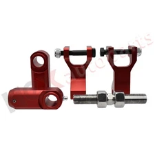 Front & Rear Lowering Kit Adjustable Set for Yamaha Raptor 700 350 660 700R Red