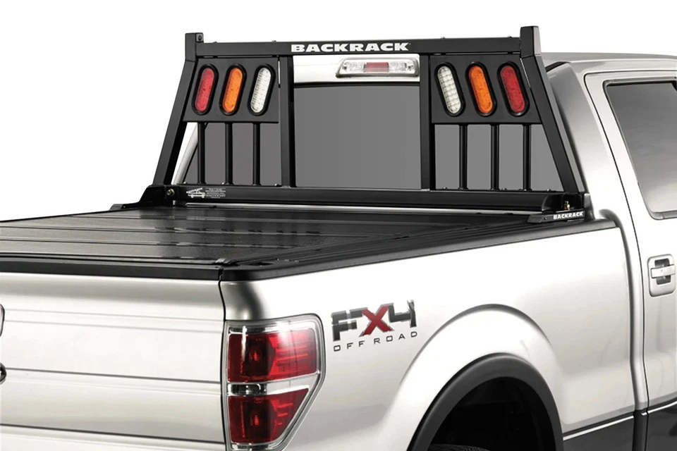 For Ford F-250 Super Duty 1999-2024 BackRack 147TL Three Lights Headache Rack — 第 2/4 张图片
