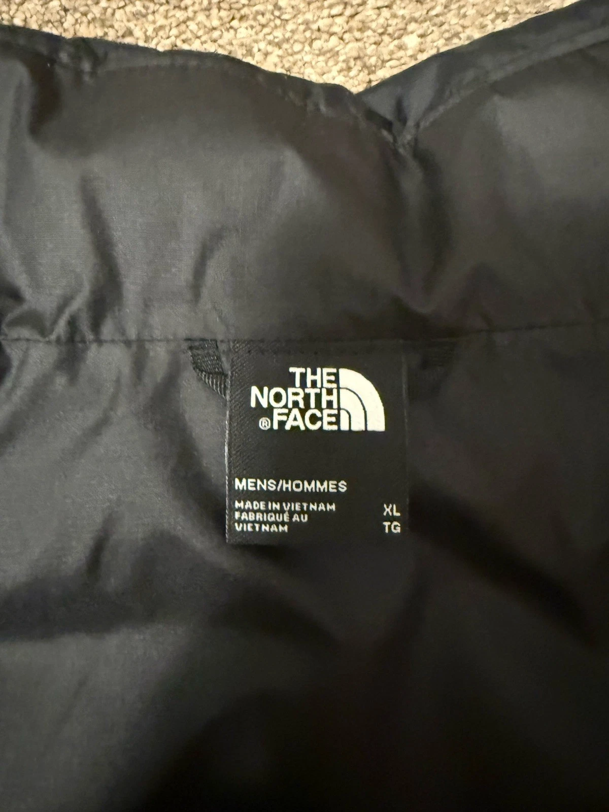 The North Face Minoqua 550 Down Full-Zip Puffer Jacket Black Men's XL Regular - product detail image 7