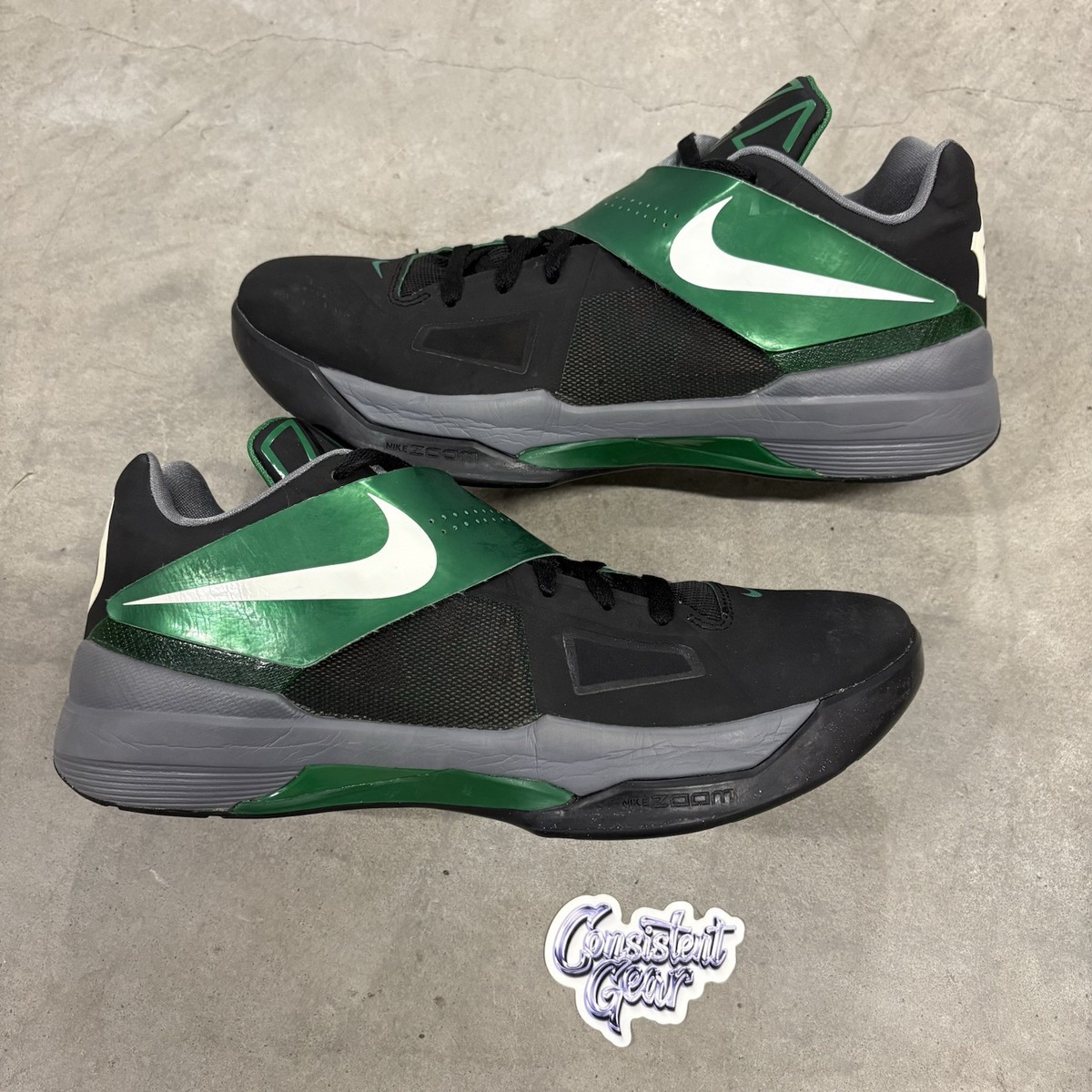 スニーカー Nike Zoom KD 4 Nike Zoom Kd 4 Black - Size 12M - 473679-004 (Fast Shipping