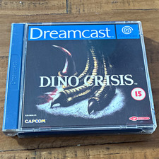 Dino Crisis CAPCOM Sega Dreamcast Game PAL Boxed With Manual & Tested See Pics