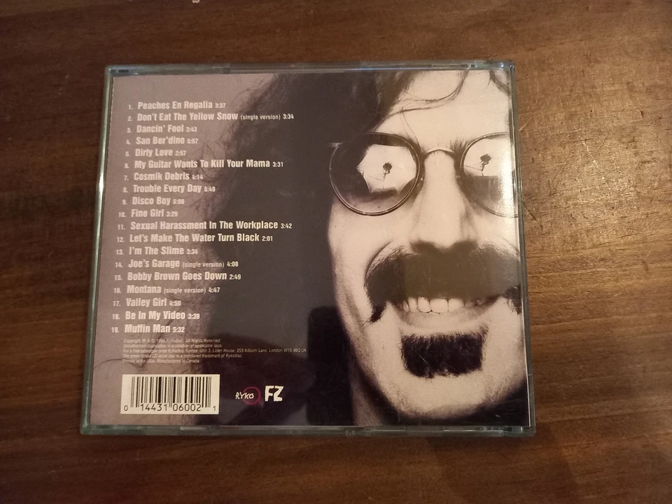 CD - Frank Zappa - Strictly Commercial - The Best of - Rykodisc - Bild 2 von 2