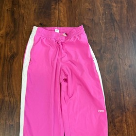 Victoria's Secret PINK Tech Woven Jogger Pants in the color Pink Gossip Size S