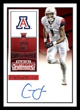 2016 PANINI CONTENDERS DRAFT PICKS CAYLEB JONES 164 RC AUTOGRAPH ARIZONA