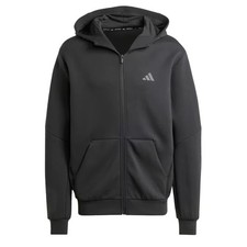 adidas men Designed for Training Full-Zip Track Jacket Black Size M/S