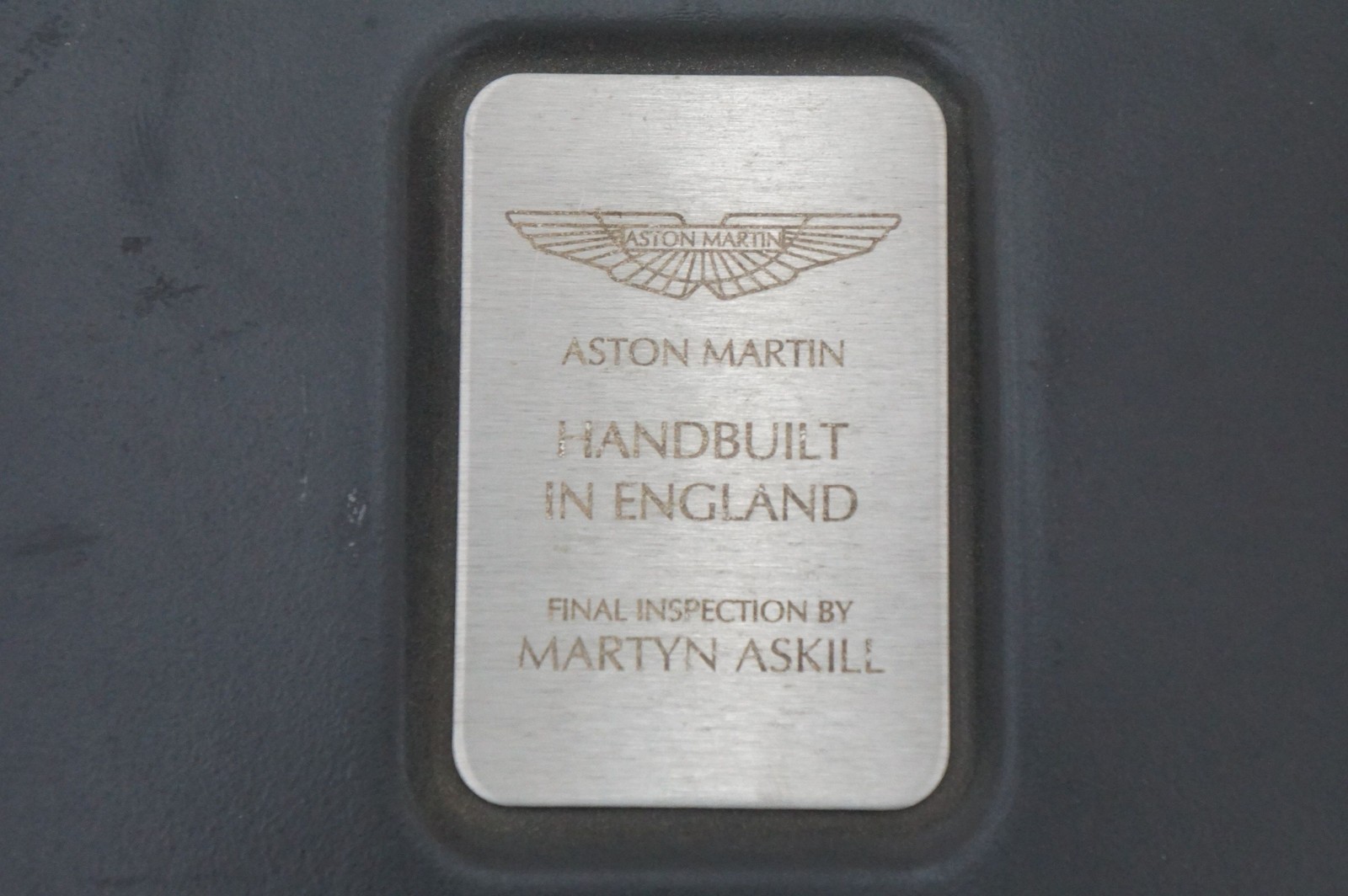 Engine Cover Shield Trim Panel 4.3l OEM Aston Martin V8 Vantage 2006-2016