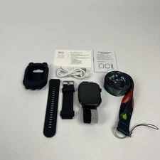 OKYUK 4G Interactive  Smartwatch, Kids Watch (Black) *Open Box*