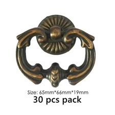 MFYS Antique brown Drop Bail Pull Handle Drawer Knob Cabinet Pull [30 pcs pack]
