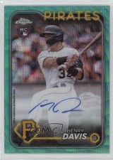 2024 Topps Chrome Rookie Aqua Wave Refractor /199 Henry Davis #RA-HAD Auto lz7