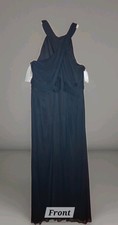 NEW WITH TAGS NEVER WORN OR ALTERED..David's Bridal Mesh Black Bridesmaid Dress
